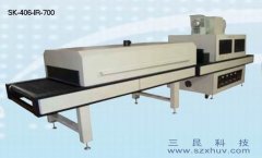 UV光固化机多面固化照射+IR隧道炉SK-406-IR-700
